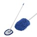 AbilityOne Microfiber Dust Mop with Handle - MicroFiber Head - 48" - Scratch Resistant - 6 / Box - White, Blue