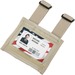 SKILCRAFT Armband ID Badge Holder - Vertical - 3.8" x 2.6" x - Plastic, Vinyl - 1 Each - Tan, Clear - TAA Compliant