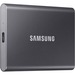 Samsung T7 MU-PC500T/AM 500 GB Portable Solid State Drive - External - PCI Express NVMe - Titan Gray - Gaming Console, Desktop PC, Smartphone, Tablet Device Supported - USB 3.2 (Gen 2) Type C - 1050 MB/s Maximum Read Transfer Rate - 256-bit Encryption Sta
