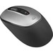 Adesso Antimicrobial Wireless Mouse - Optical - Wireless - Radio Frequency - 2.40 GHz - No - Black, Gray - USB - 1600 dpi - Scroll Wheel - 3 Button(s) - Symmetrical