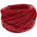 AddOn 1000ft Non-Terminated Red Cat5E UTP OFNP (Plenum-rated) Solid Copper Patch Cable - 1000 ft Category 5e Network Cable for Network Device - First End: Bare Wire - Second End: Bare Wire - Patch Cable - OFNP, Plenum - 24 AWG - Red - 1