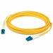 AddOn 85m LC (Male) to LC (Male) Straight Yellow OS2 Duplex LSZH Fiber Patch Cable - 278.87 ft Fiber Optic Network Cable for Network Device - First End: 2 x LC Network - Male - Second End: 2 x LC Network - Male - Patch Cable - LSZH - Yellow - 1.0