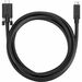 Targus 1.8 Meter USB-C Male to USB-C Male Screw-In Cable 10Gb - 5.91 ft USB-C Data Transfer Cable for Docking Station, PC, MAC, Peripheral Device, Notebook - First End: 1 x USB Type C Male - Second End: 1 x USB Type C Male - 10 Gbit/s - Black