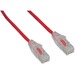 ENET Cat.6a Network Cable - 6 ft Category 6a Network Cable for Network Device - First End: 1 x RJ-45 Network - Male - Second End: 1 x RJ-45 Network - Male - 28 AWG - Red