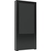 Chief Impact On-Wall Kiosk - Portrait 43" Black