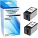 eReplacements Remanufactured Ink Cartridge - Alternative for HP 902XL - Black - Inkjet - High Yield - 825 Pages Black (Per Cartridge) - 2 Pack