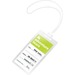 Swingline GBC UltraClear Thermal Luggage Tag Size w/ Loops Laminating Pouches 2-1/2" x 4-1/4" - Sheet Size Supported: Tag - Laminating Pouch/Sheet Size: 2.50" Width x 5 mil Thickness - Glossy - for Label - Easy to Use, Rounded Corner - 25 / Pack