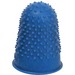 Offix Finger Tip - Medium Size - Rubber - Blue - 12 / Pack