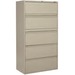 Offices To Go 5 Drawer High Lateral Cabinet - 36" x 19.3" x 66.6" - 5 x Drawer(s) for File - Lateral - Interlocking, Lockable, Leveling Glide - Nevada - Metal
