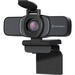 Amcrest AWC201-B Webcam - 30 fps - Black - USB 2.0 - 1 Pack(s) - 1920 x 1080 Video - CMOS Sensor - Microphone - Computer, Notebook