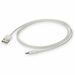 AddOn 1m USB 2.0 (A) Male to Lightning Male White Slim Cable - 3.28 ft Lightning/USB Data Transfer Cable for Notebook, PC, USB Charger, Smartphone, Tablet - First End: 1 x USB 2.0 Type A - Male - Second End: 1 x Lightning - Male - White - 1.0