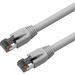 Axiom 25FT CAT8 2000mhz S/FTP Shielded Patch Cable Snagless Boot (Gray) - 25 ft Category 8 Network Cable for Network Device - First End: RJ-45 Network - Male - Second End: RJ-45 Network - Male - 40 Gbit/s - Patch Cable - Shielding - Gold, Nickel Plated Co