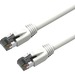 Axiom 5FT CAT8 2000mhz S/FTP Shielded Patch Cable Snagless Boot (White) - 5 ft Category 8 Network Cable for Network Device - First End: RJ-45 Network - Male - Second End: RJ-45 Network - Male - 40 Gbit/s - Patch Cable - Shielding - Gold, Nickel Plated Con