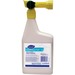 Diversey Dumpster Fresh - Spray - 32 fl oz (1 quart) - Floral Scent - 4 / Carton - Green