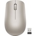 Lenovo 530 Wireless Mouse (Almond) - Optical - Wireless - Radio Frequency - 2.40 GHz - Almond - USB Type A - 1200 dpi - Scroll Wheel - 3 Button(s) - Symmetrical