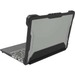 MAXCases Extreme Shell-S Chromebook Case - For HP Chromebook - Textured - Black - Drop Resistant, Damage Resistant, Scratch Resistant, Ding Resistant, Bump Resistant, Impact Resistant, Anti-slip - Polycarbonate, Thermoplastic Polyurethane (TPU) - 11.6" Ma