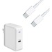 4XEM 4XEM USB-C 30W Wall Charger with included 3ft UCB-C Cable - Combo Kit - USB-C 30W FAST CHARGING QUICK CHARGE 3.0 WALL CHARGER with a 3ft USB-C 3.1 Cable