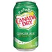 Canada Dry Ginger Ale - Ready-to-Drink - 354.88 mL - 24 / Box / Can