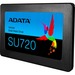 Adata Ultimate SU720 ASU720SS-500G-C 500 GB Solid State Drive - 2.5" Internal - SATA (SATA/600) - 100 TB TBW - 500 MB/s Maximum Read Transfer Rate - 3 Year Warranty