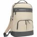 Targus Newport TBB59906GL Carrying Case (Backpack) for 15" Notebook - Tan - Water Resistant, Weather Resistant - Leatherette, Twill Nylon Body - Shoulder Strap, Handle, Luggage Strap - 17.5" Height x 11.4" Width x 5.7" Depth - 3.96 gal Volume Capacity