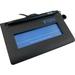 Topaz SigLite T-S460-HSX-R Signature Pad - Stylus - TAA Compliant - 4.40" x 1.40" Active Area - Wired - Black LCD - Backlight - USB