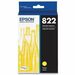 Epson T822 Original Standard Yield Inkjet Ink Cartridge - Yellow - 1 Each - Inkjet - Standard Yield