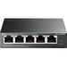 TP-Link 5-Port Gigabit Easy Smart Switch with 4-Port PoE+ - 5 Ports - Gigabit Ethernet - 10/100/1000Base-T - 2 Layer Supported - 4.50 W Power Consumption - 65 W PoE Budget - Twisted Pair - PoE Ports - Desktop - 3 Year Limited Warranty