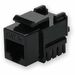 AddOn Network Connector - 1 Pack - 1 x RJ-45 Network Female - Black