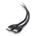 C2G 10ft 4K HDMI Cable with Ethernet - Premium Certified - High Speed 60Hz - 10 ft HDMI A/V Cable for Audio/Video Device, Home Theater System, Network Device, Blu-ray Player, DVD Player - First End: 1 x HDMI Male Digital Audio/Video - Second End: 1 x HDMI