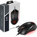 MSI Clutch GM08 Gaming Mouse - Optical - Cable - Black - USB 2.0 - 4200 dpi - Scroll Wheel - 6 Button(s) - Medium Hand/Palm Size - Symmetrical