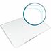 Floortex Viztex Dry Erase Magnetic Glass Whiteboard Board - Multi-Grid - 36" (3 ft) Width x 24" (2 ft) Height - White Glass Surface - 1 Each