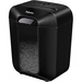 Fellowes LX45 Cross-cut Shredder - Non-continuous Shredder - Cross Cut - 8 Per Pass - for shredding Staples, Paper, Paper Clip, Credit Card - 0.156" x 1.563" Shred Size - P-4 - 6 Minute Run Time - 20 Minute Cool Down Time - 4 gal Wastebin Capacity - Black