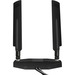 Parsec MIMO LTE 2 in 1 Magnetic Mount Antenna - 698 MHz to 960 MHz, 1710 MHz to 2700 MHz - 7.4 dBi - Indoor, Cellular Network - Black - Magnetic Mount - Omni-directional