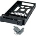 QNAP TRAY-25-BLK01 Drive Bay Adapter Internal - Black - 1 x HDD Supported - 1 x Total Bay - 1 x 2.5" Bay - Plastic
