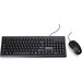 IOGEAR Spill-Resistant Keyboard/Mouse C - USB Type A Cable - 104 Key - English (US) - Black - USB Type A Cable Mouse - Optical - 1000 dpi - 3 Button - Black - Compatible with Workstation for Windows, Mac OS - 1 Pack