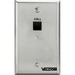 Valcom V-2971 Call Switch With Volume Control - Single Gang - Black