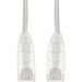 AddOn 14ft White CAT 6 Slim PVC Ethernet Cable Snagless Clear-Claw RJ-45 M/M - 14 ft Category 6 Network Cable for Network Device, Patch Panel, Hub, Switch, Media Converter, Router - First End: 1 x RJ-45 Network - Male - Second End: 1 x RJ-45 Network - Mal