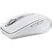 Logitech MX Anywhere 3 for Mac Compact Performance Mouse, Wireless, Comfortable, Ultrafast Scrolling, Any Surface, Portable, 4000DPI, Customizable Buttons, USB-C, Bluetooth, Apple Mac, iPad, Pale Gray - Darkfield - Wireless - Bluetooth - Pale Gray - 4000 