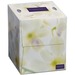 Embassy 2-Ply Cube Facial Tissue - 2 Ply - White Per Pack - 100 / Pack