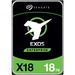 Seagate Exos X18 ST18000NM004J 18 TB Hard Drive - Internal - SAS (12Gb/s SAS) - Storage System, Video Surveillance System Device Supported - 7200rpm - 5 Year Warranty - 20 Pack