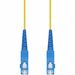 AddOn 2m SC (Male) to SC (Male) Straight Yellow OS2 Simplex LSZH Fiber Patch Cable - 6.60 ft Fiber Optic Network Cable for Network Device - First End: 1 x SC Network - Male - Second End: 1 x SC Network - Male - Patch Cable - LSZH - 9/125 µm - Yellow