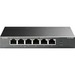 TP-Link TL-SF1006P - 6-Port Fast Ethernet 10/100Mbps PoE Switch - Limited Lifetime Protection - 4 PoE+ Ports @67W - Plug & Play - Sturdy Metal w/Shielded Ports - Extend Mode - Priority Mode