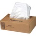 Fellowes Waste Bags for 99Ms, 90S , 99Ci, HS-440 and AutoMax" 130C and 200C Shredders - 34.07 L - 30" (762 mm) Height x 29" (736.60 mm) Width x 14" (355.60 mm) Depth - 100/Box - Plastic - Clear