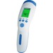 DIAMOND Non-Contact Infrared Digital Forehead Thermometer with LCD Display - Non-contact, Large Display, Easy to Read, Backlight, On/Off Switch, Touchless, Auto-off, Alarm - For Forehead, Body, Office, Surface, Clinical, Hospital, Restaurant