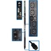 Tripp Lite PDU 3-Phase Monitored 6 C13 12 C19 208V 50A 14.4kW 0URM TAA - Monitored - Hubbel CS8365C 50A - 6 x IEC 60320 C13, 12 x IEC 60320 C19 - 230 V AC - Network (RJ-45) - 0U - Vertical/Toolless - Rack-mountable - TAA Compliant