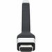 Eaton Tripp Lite Series USB-C to VGA Flat Adapter Cable (M/F), 1080p 60 Hz, Thunderbolt 3 Compatible, Black, 5 in. (12.7 cm) - 5" USB-C/VGA Video Cable for Video Device, Monitor, MacBook Pro, Notebook, Tablet, Smartphone, PC, Digital Signage Player, Chrom