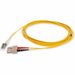AddOn 3m LC (Male) to SC (Male) Yellow OM1 Duplex Fiber OFNR (Riser-Rated) Patch Cable - 9.84 ft Fiber Optic Network Cable for Transceiver, Network Device - First End: 2 x LC Network - Male - Second End: 2 x SC Network - Male - 10 Gbit/s - Patch Cable - R