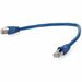 AddOn 5ft RJ-45 (Male) to RJ-45 (Male) Blue Snagless Cat6A STP PVC Copper Patch Cable - 5 ft Category 6a Network Cable for Network Device - First End: 1 x RJ-45 Network - Male - Second End: 1 x RJ-45 Network - Male - 10 Gbit/s - Patch Cable - Shielding - 