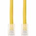 AddOn 5ft Yellow CAT 6 PVC Ethernet Cable Non-Booted RJ-45 M/M - 5 ft Category 6 Network Cable for Patch Panel, Hub, Switch, Media Converter, Router, Network Device - First End: 1 x RJ-45 Network - Male - Second End: 1 x RJ-45 Network - Male - Patch Cable