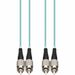 AddOn Fiber Optic Duplex Patch Network Cable - 26.25 ft Fiber Optic Network Cable for Network Device - First End: 2 x FC Network - Male - Second End: 2 x FC Network - Male - 10 Gbit/s - Patch Cable - OFNR - 50/125 µm - Aqua - 1